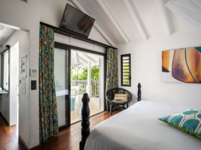 Chambre et Terrasse La Toubana - Hôtel 5 Etoiles en Guadeloupe